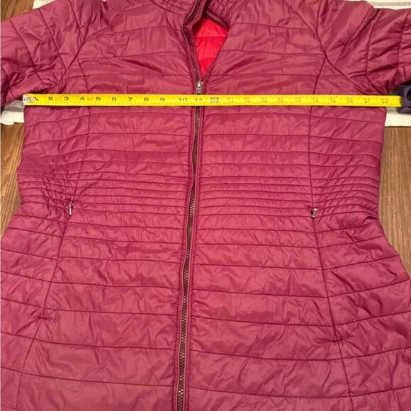 Patagonia Women's  Burgundy Maroon Parka Jacket Coat size XL - Picture 8 of 11